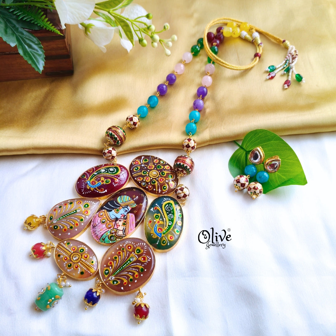 Tanjor 7 Stone Pendent -303