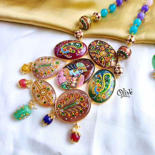 Tanjor 7 Stone Pendent -303