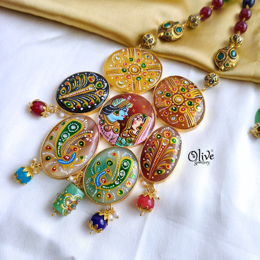 Tanjor 7 Stone Pendent -304