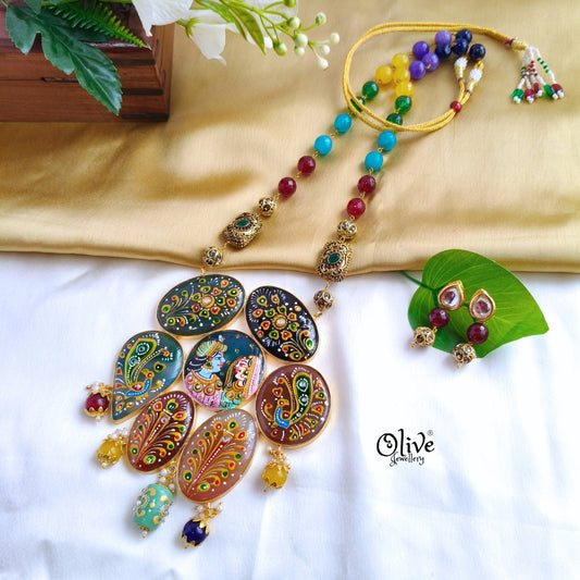 Tanjor 7 Stone Pendent -307