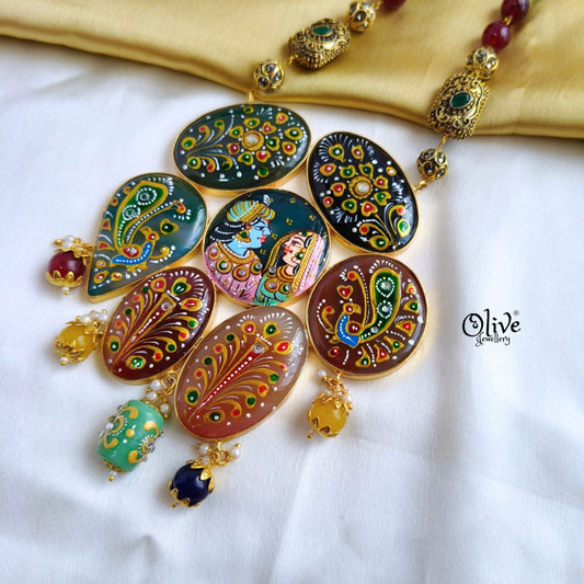 Tanjor 7 Stone Pendent -307