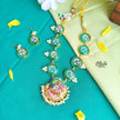 Natural Stone Tanjore Painting Choker