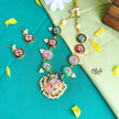 Natural Stone Tanjore Painting Choker
