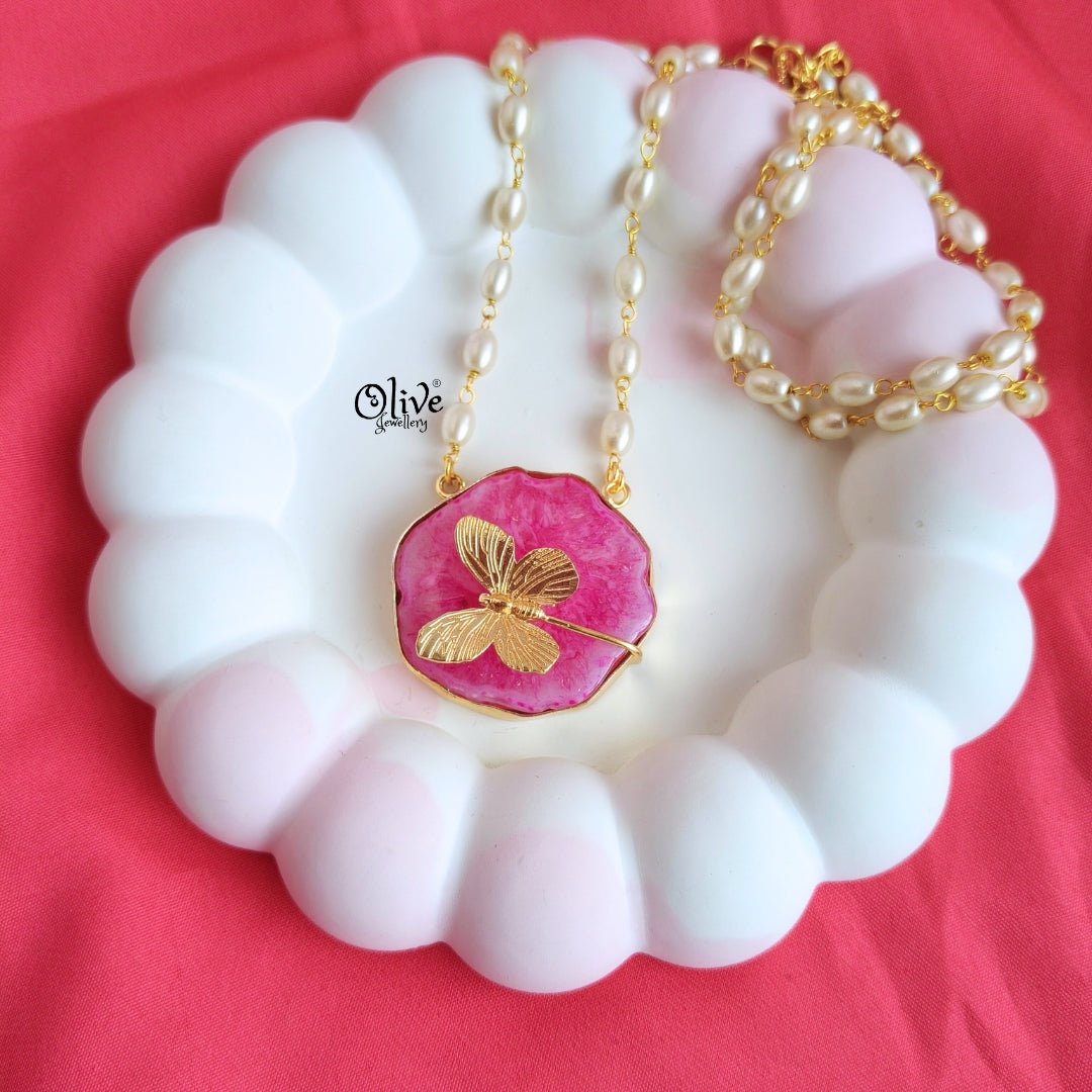 Natural Stone Pendent-416