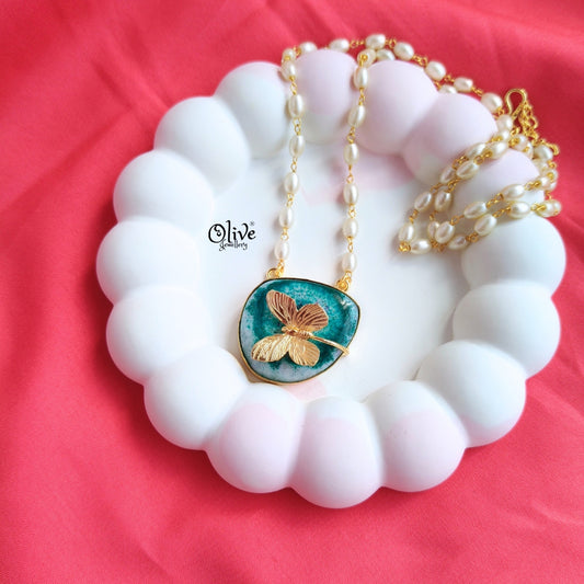 Natural Stone Pendent-418