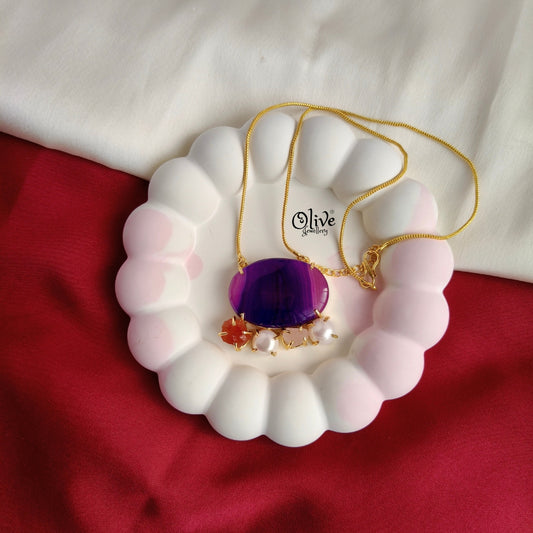 Natural Stone Pendant  - 432