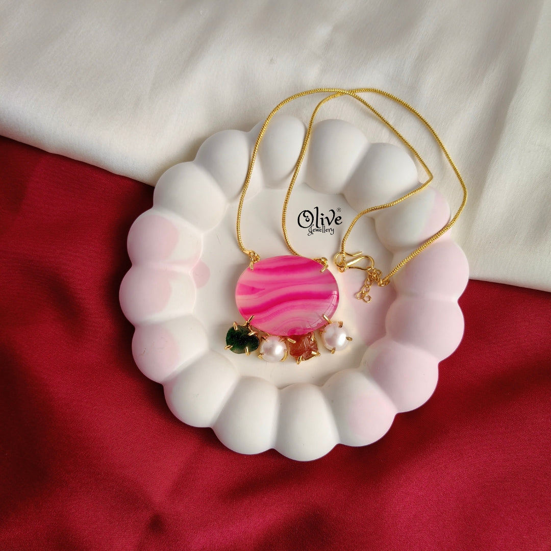 Natural Stone Pendant  - 433