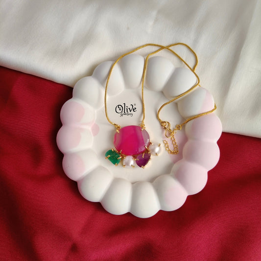 Natural Stone Pendant  - 440