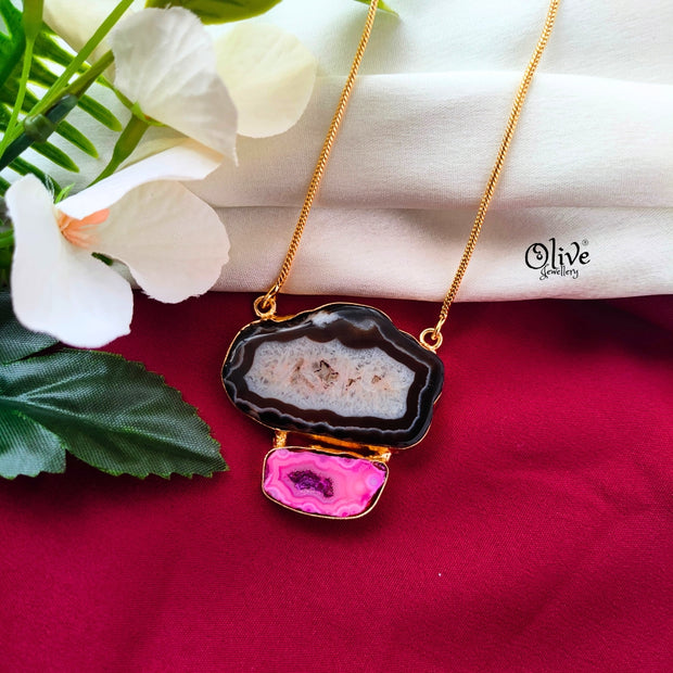 Natural Stone Pendent - 457