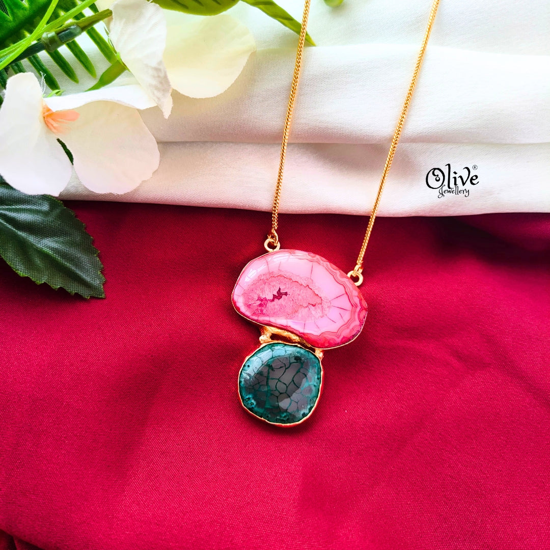 Natural Stone Pendent - 462