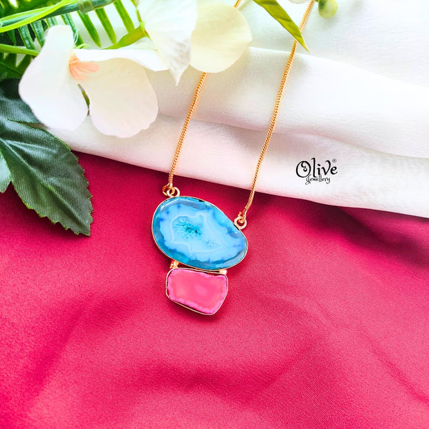 Natural Stone Pendent - 468