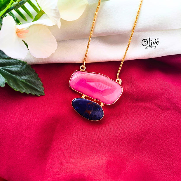 Natural Stone Pendent - 472