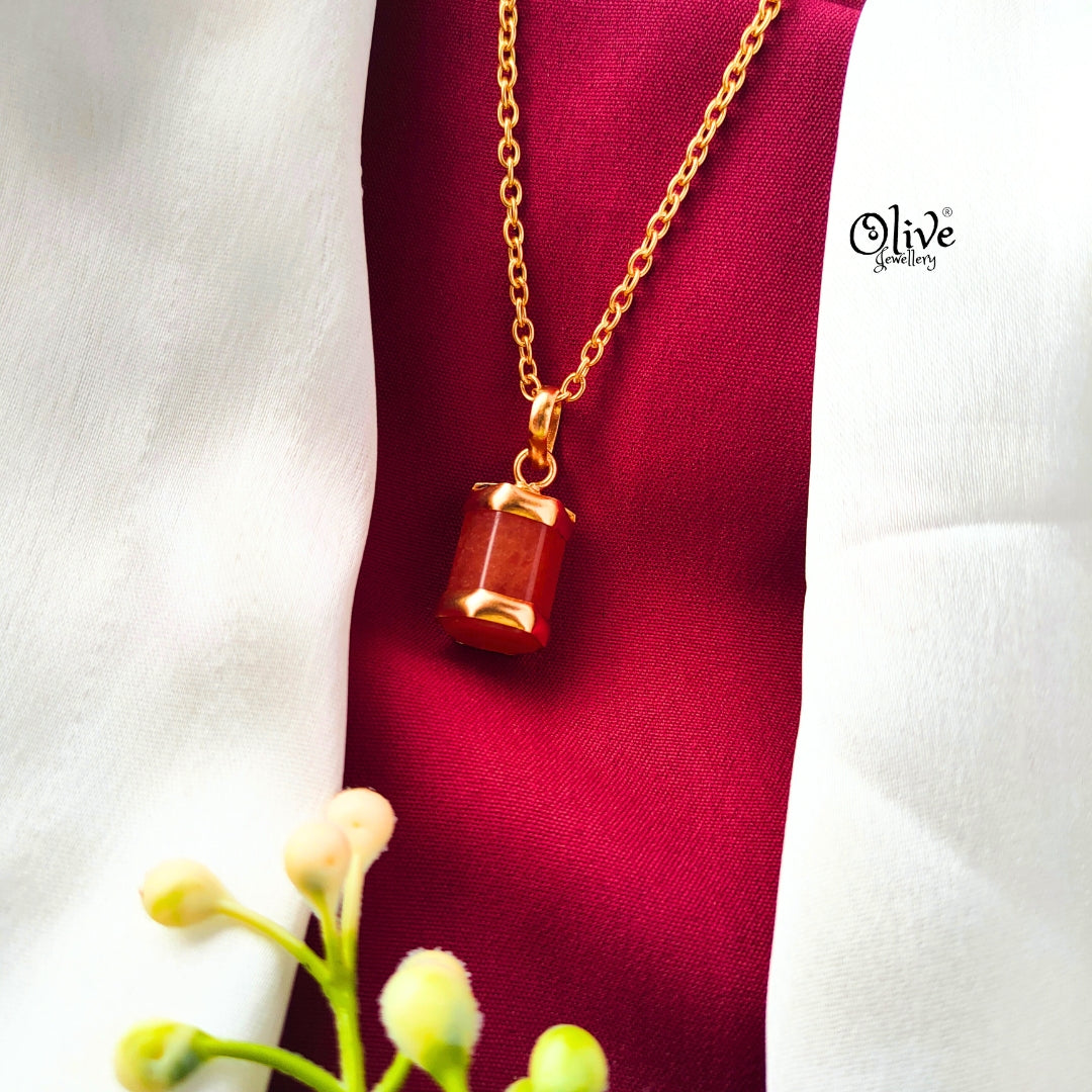 Natural Stone Pendent - 475