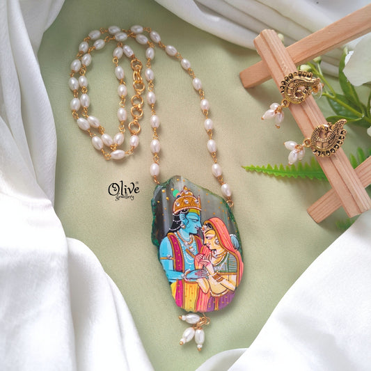 Radhakrishna Pendant -492