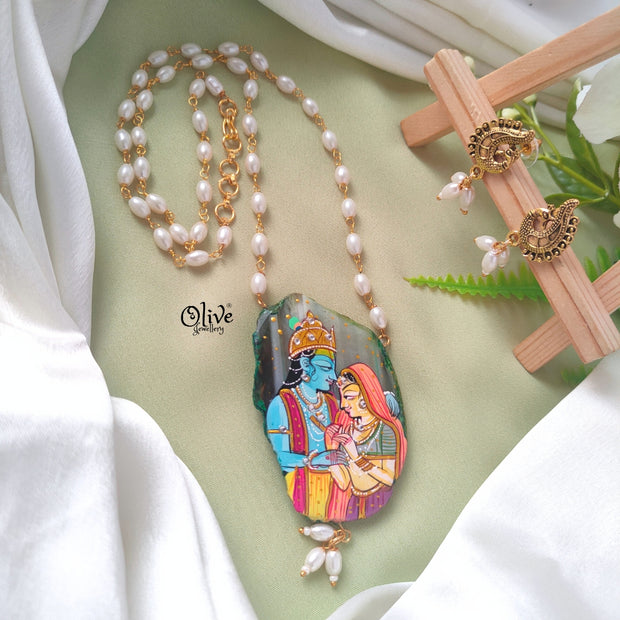 Radhakrishna Pendant -492