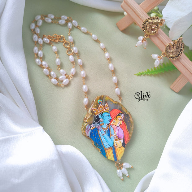 Radhakrishna Pendant -494