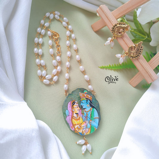 Radhakrishna Pendant -495