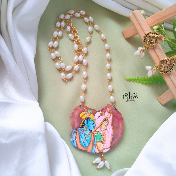 Radhakrishna Pendant -496