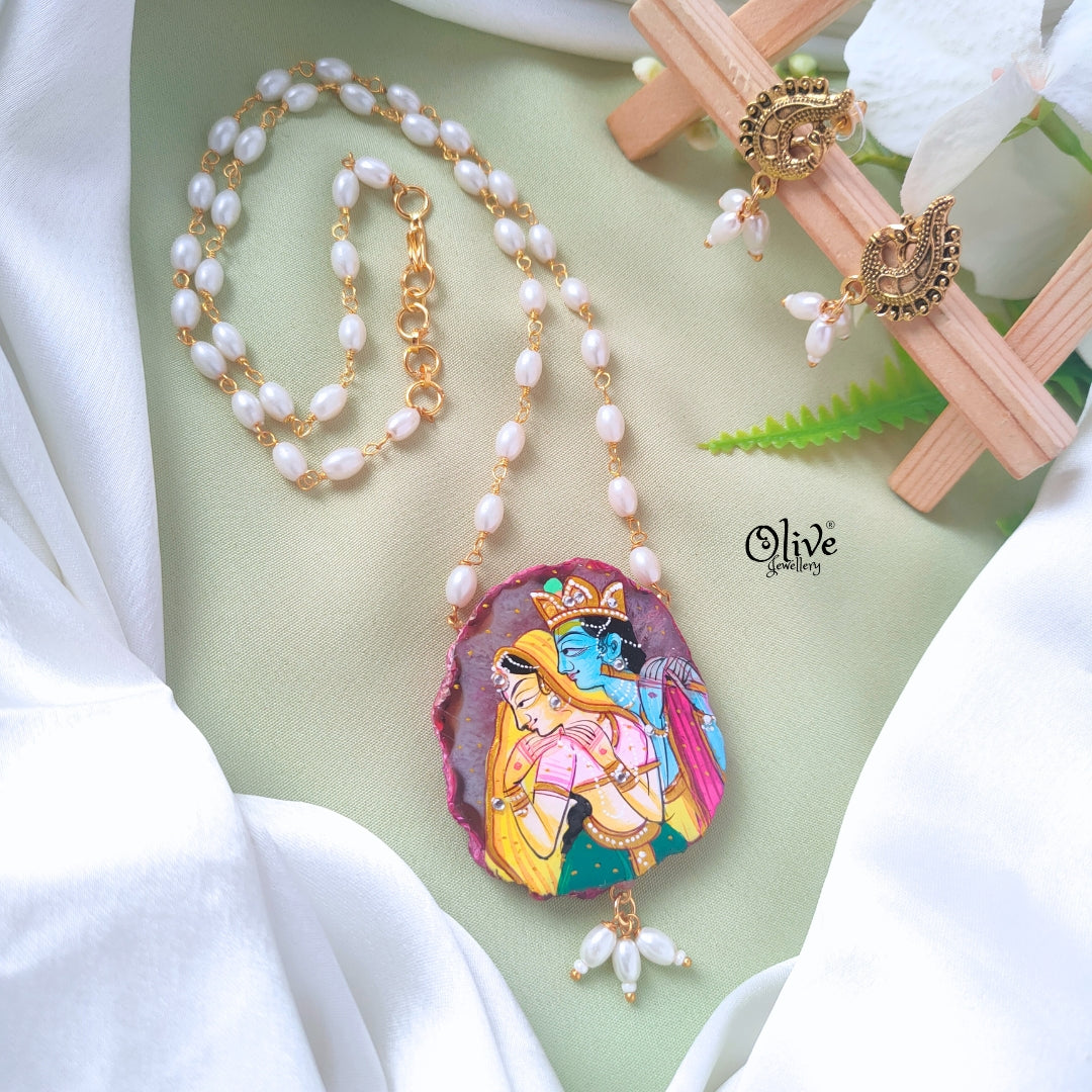Radhakrishna Pendant -498