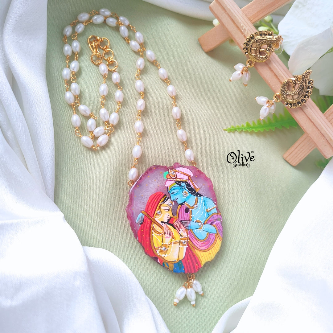 Radhakrishna Pendant -499