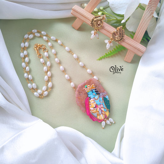 Radhakrishna Pendant -506