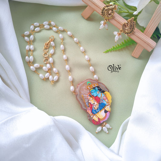 Radhakrishna Pendant -507