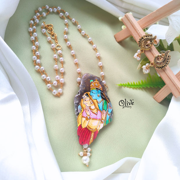 Radhakrishna Pendant -527