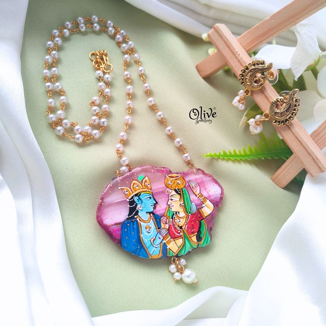 Radhakrishna Pendant -528