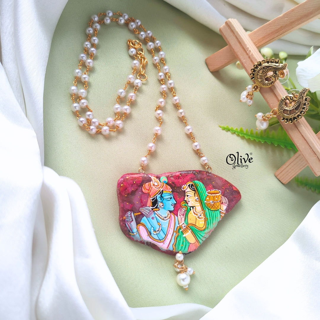 Radhakrishna Pendant -533