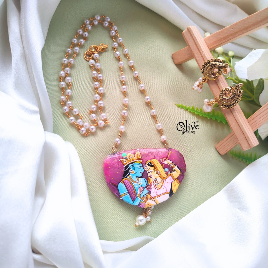 Radhakrishna Pendant -534