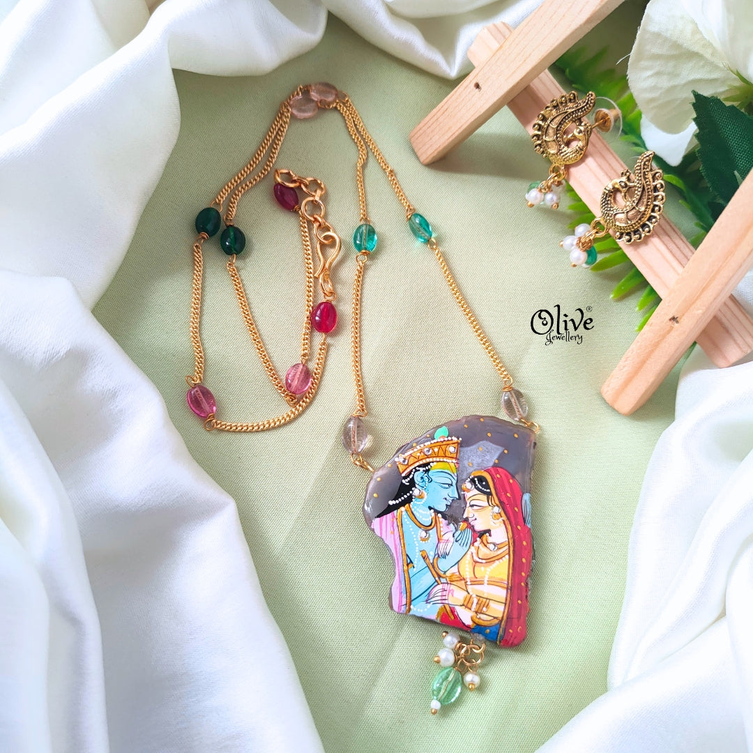 Radhakrishna Pendant -547