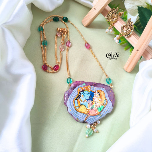 Radhakrishna Pendant -548