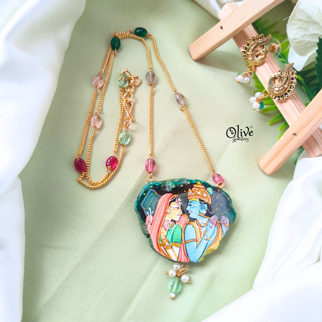 Radhakrishna Pendant -549