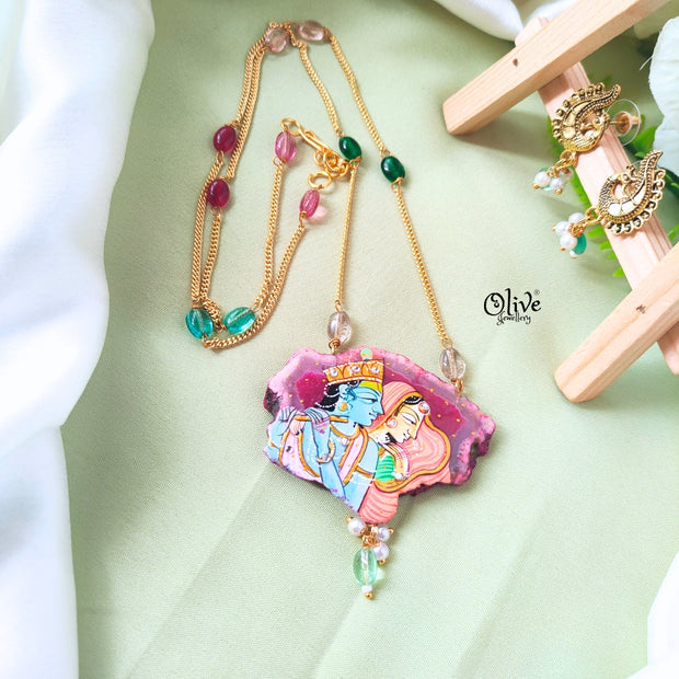 Radhakrishna Pendant -552