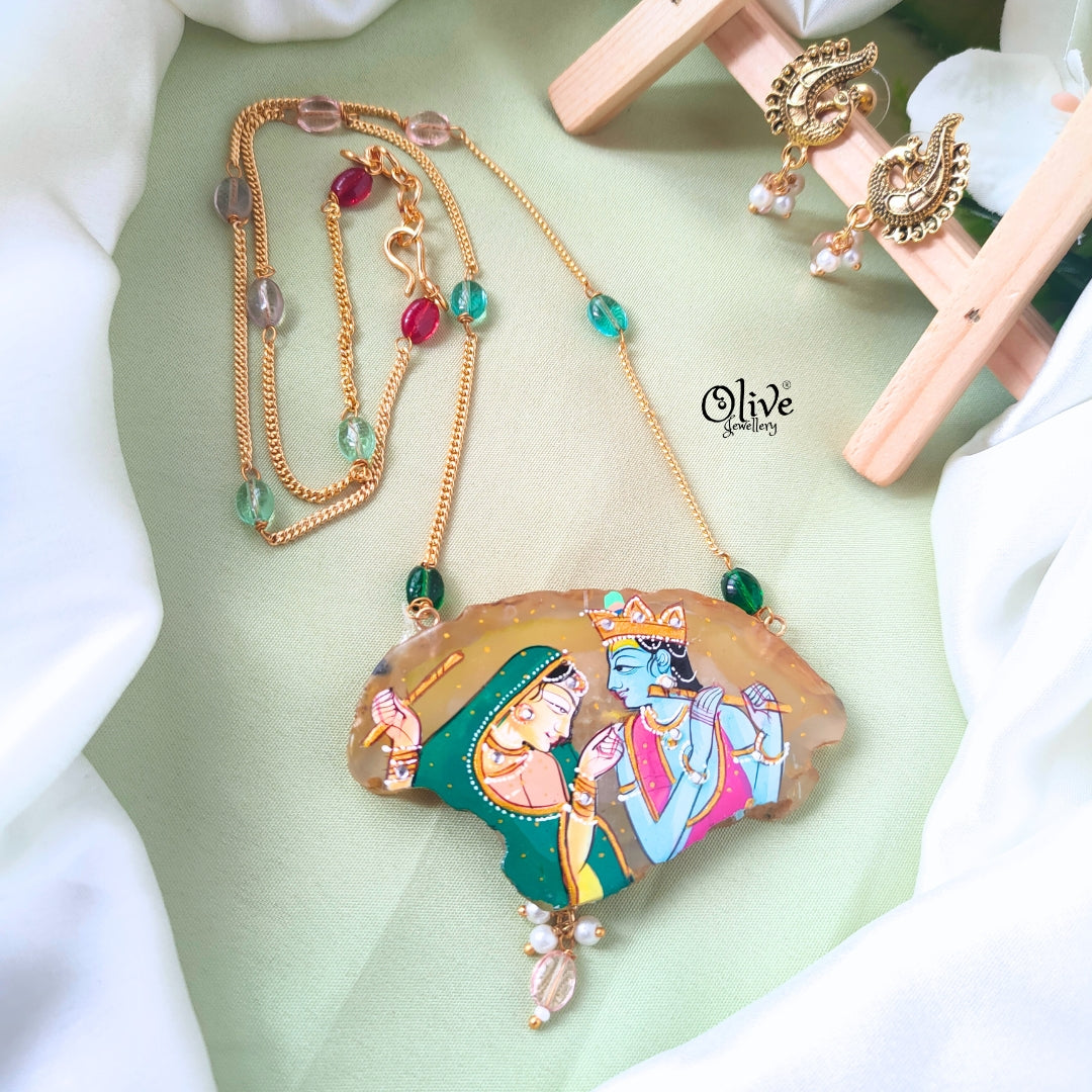 Radhakrishna Pendant -554