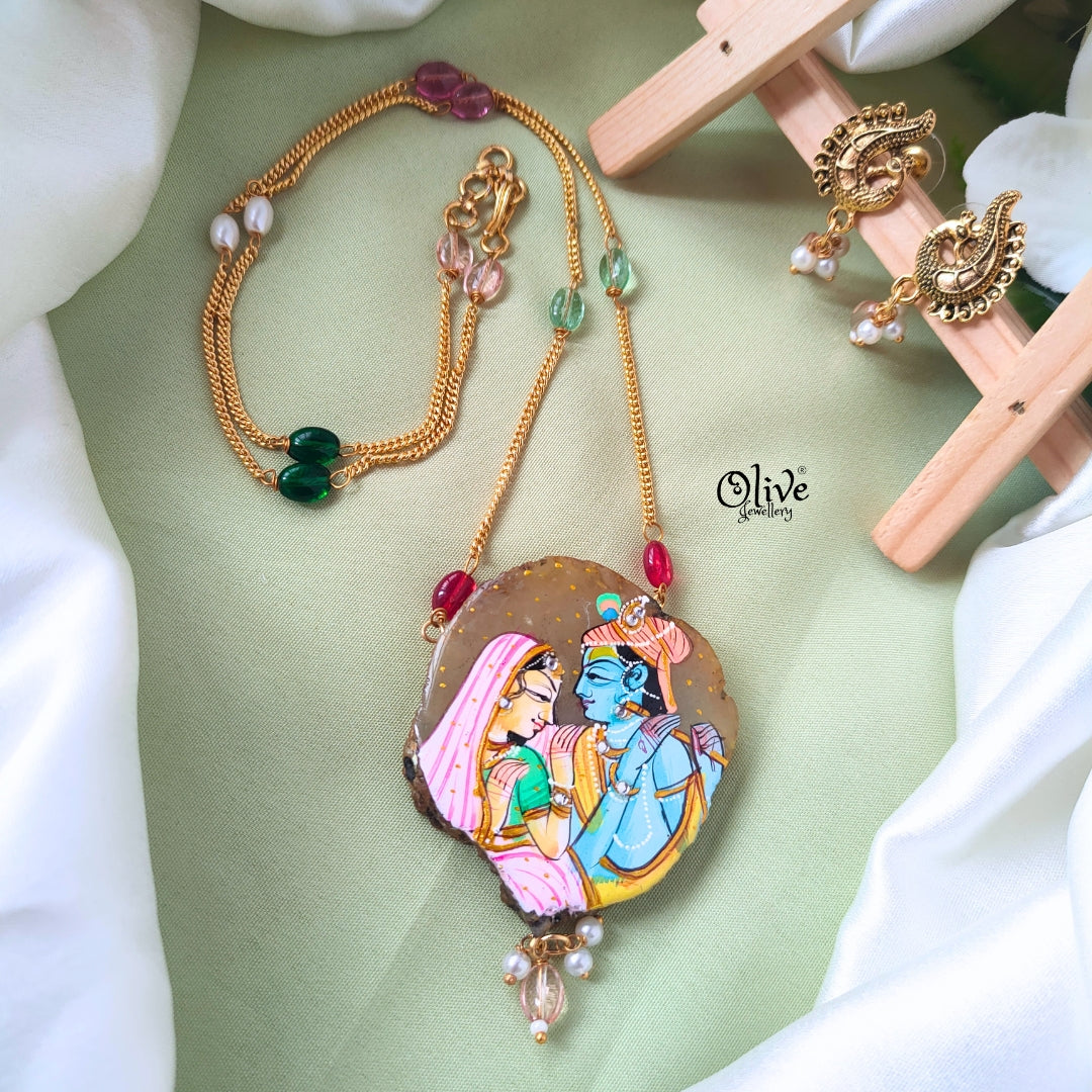 Radhakrishna Pendant -555