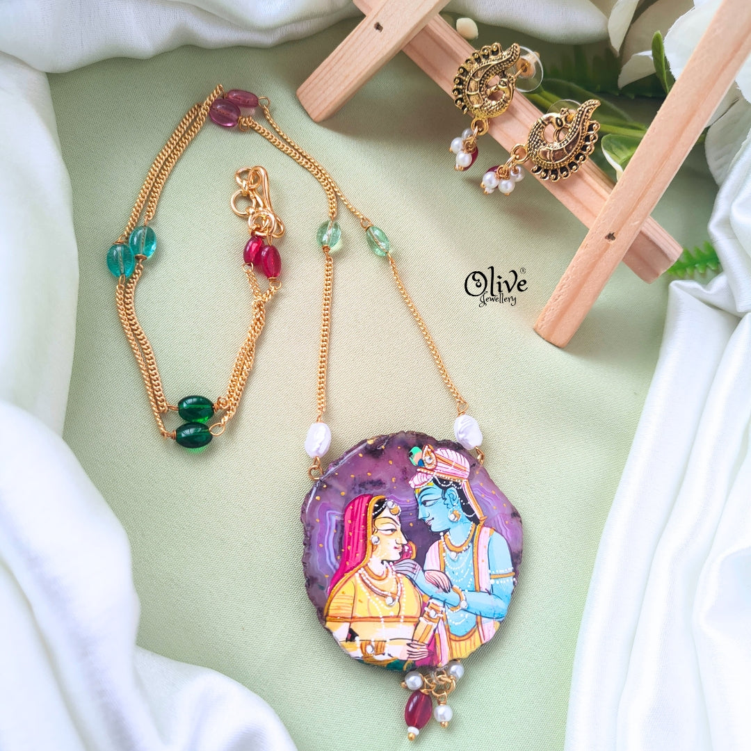 Radhakrishna Pendant -562