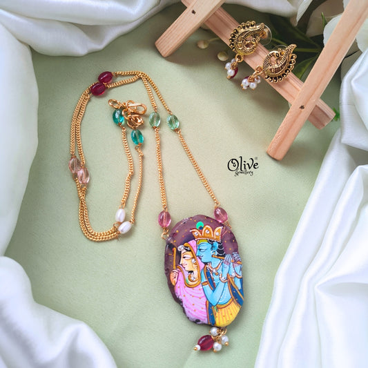 Radhakrishna Pendant -563