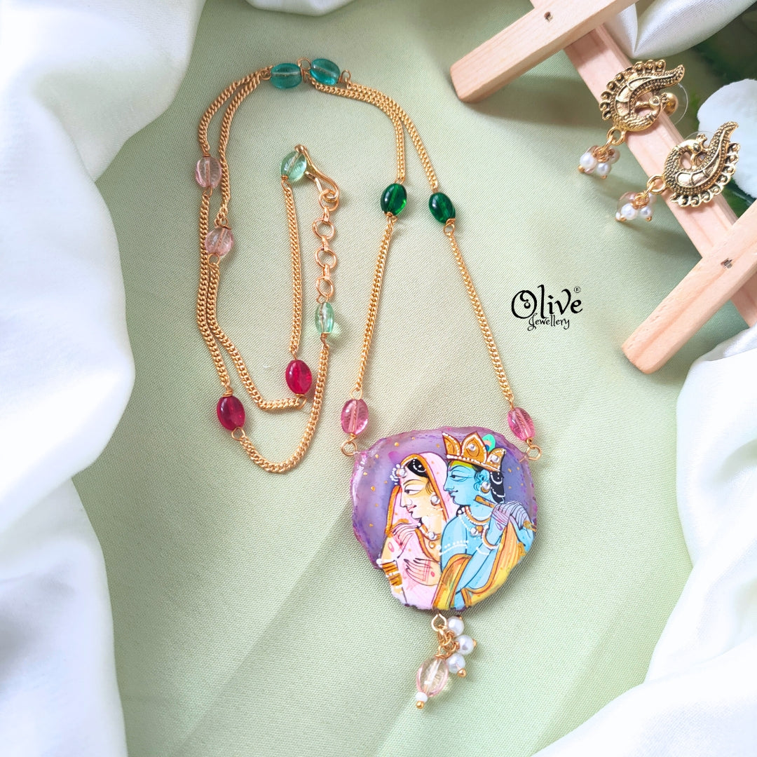 Radhakrishna Pendant -573