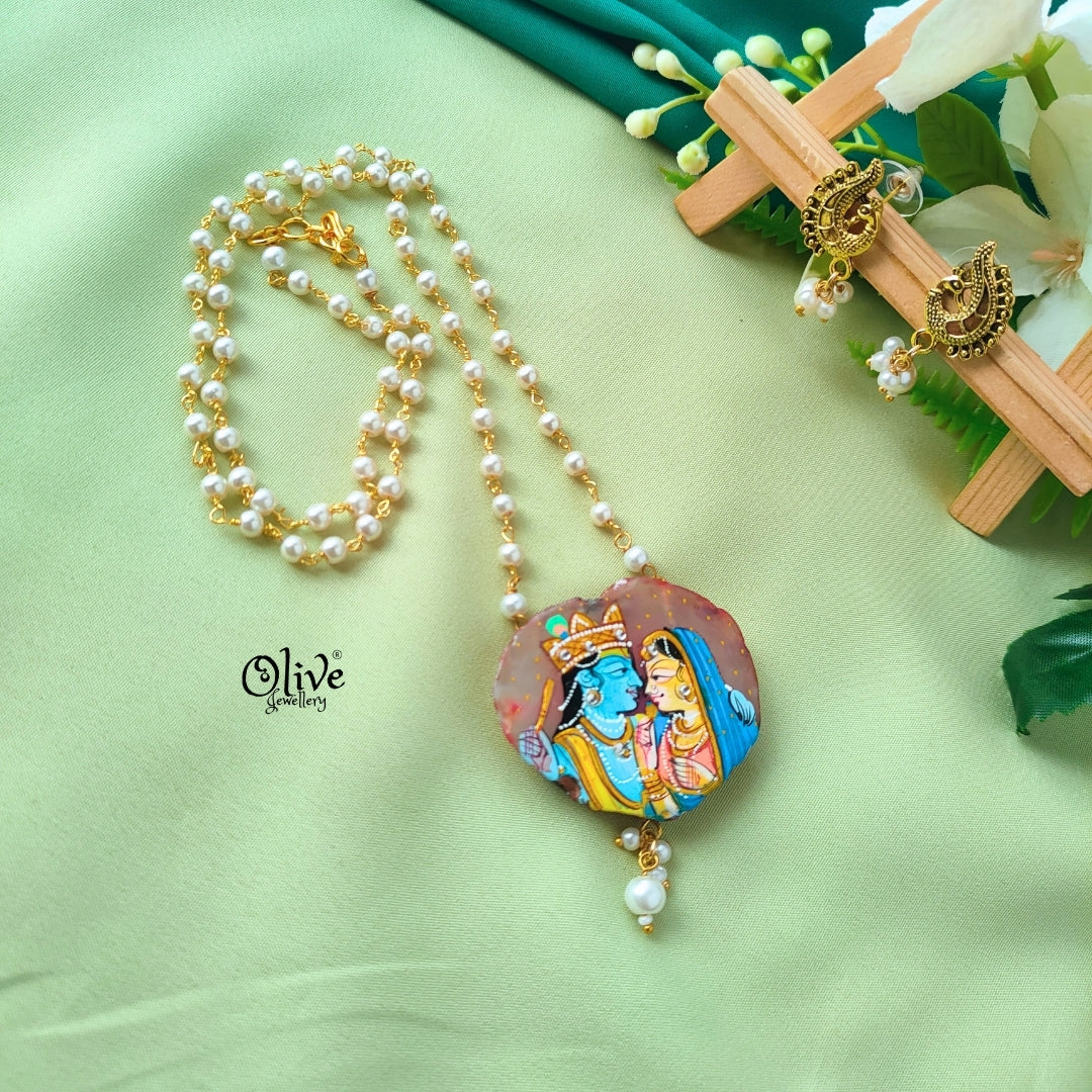 Radhakrishna Pendant -575