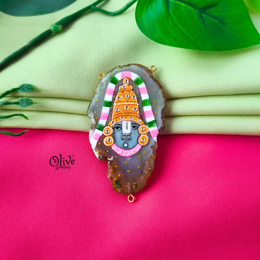 Natural Stone Pendant-614