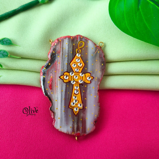Natural Stone Pendant-617