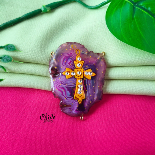 Natural Stone Pendant-618