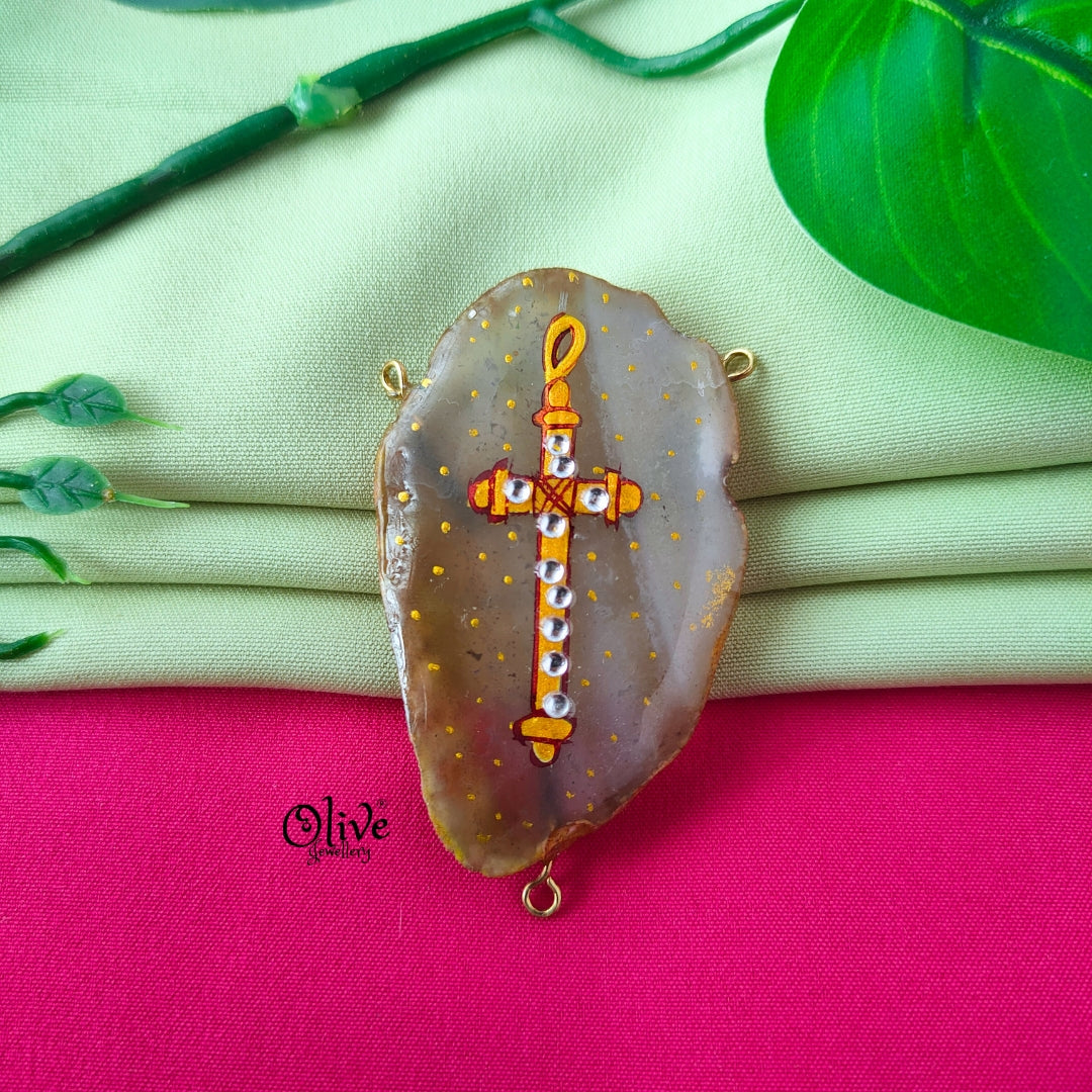 Natural Stone Pendant-619