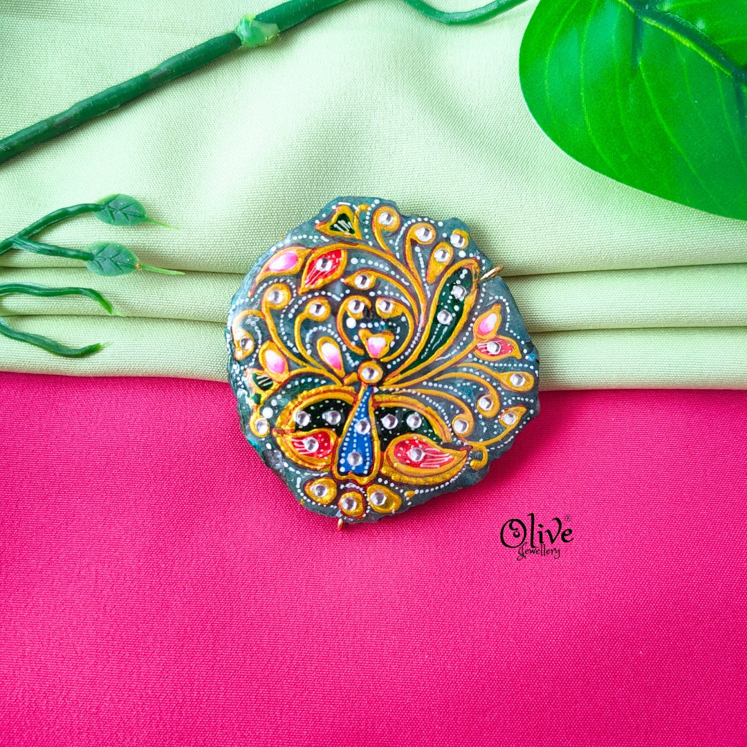 Natural Stone Pendant-622