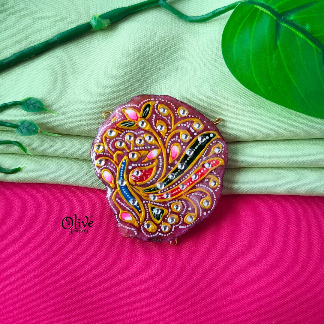 Natural Stone Pendant-623