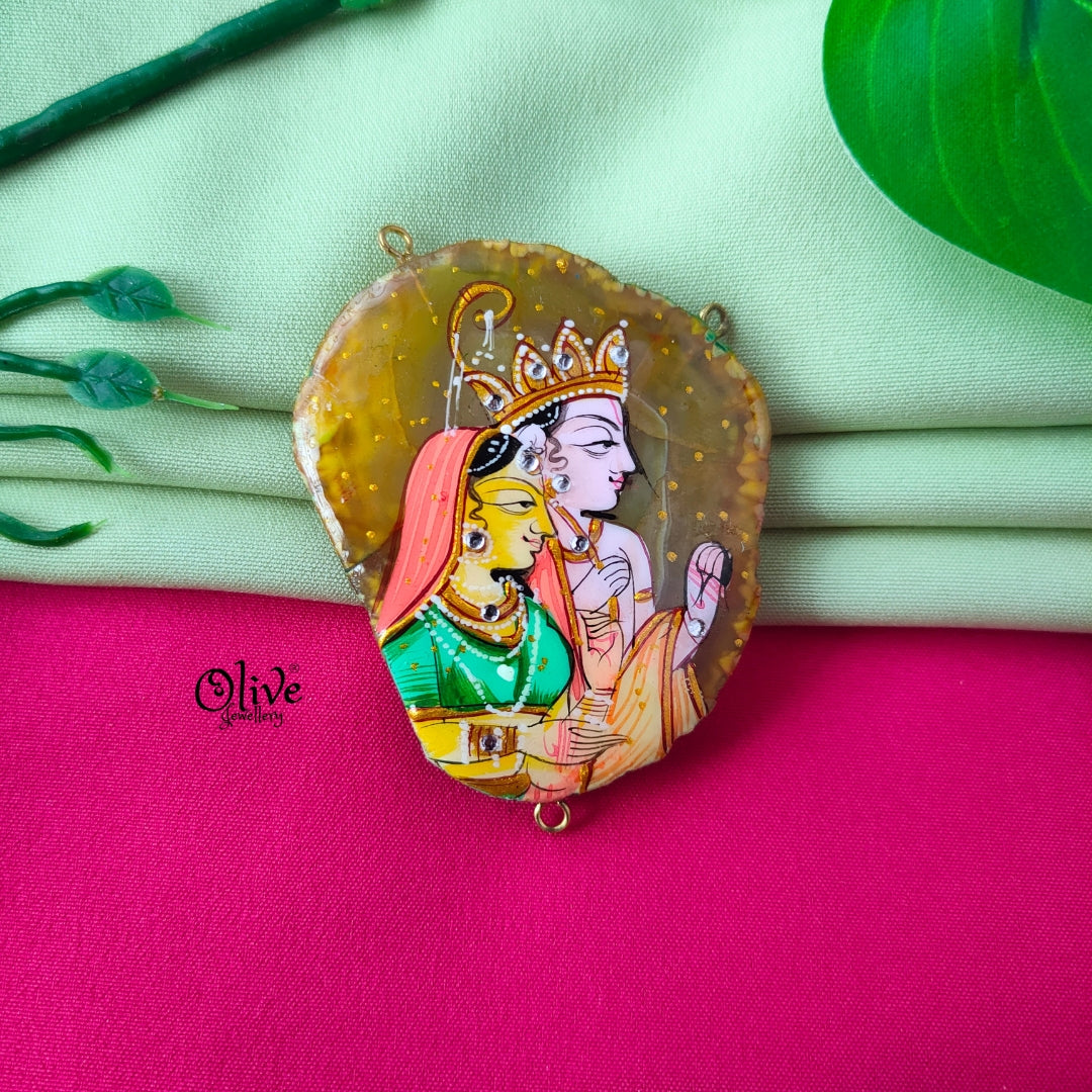 Natural Stone Pendant-625