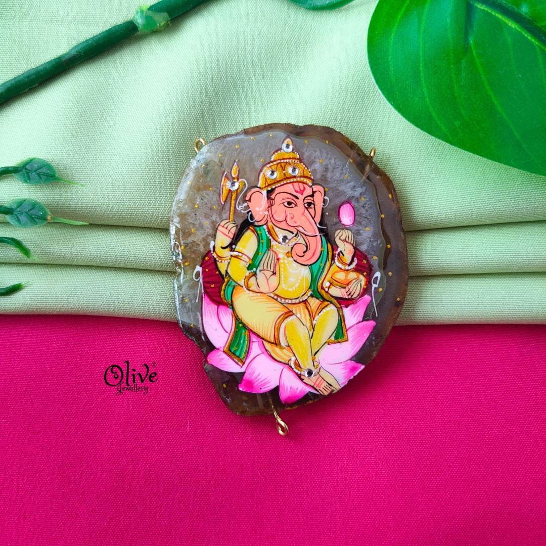 Natural Stone Pendant-627