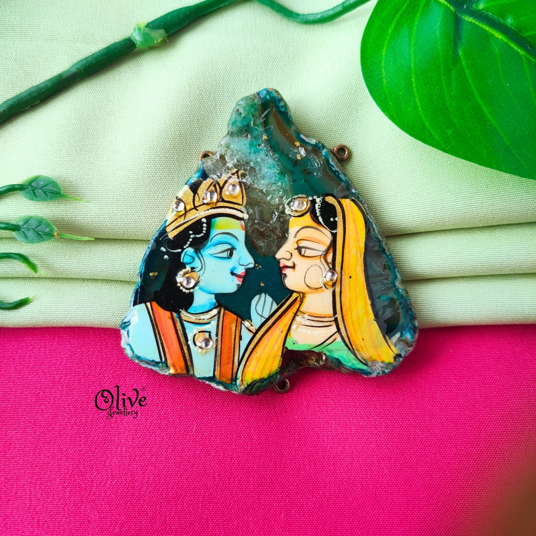 Natural Stone Pendant-628