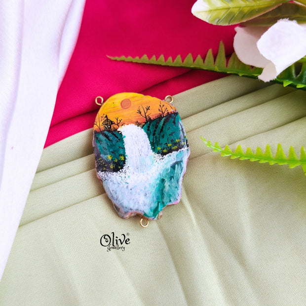 Natural Stone Pendant-708